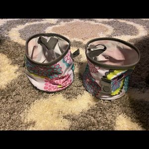 Two adorable thirty one storage containers